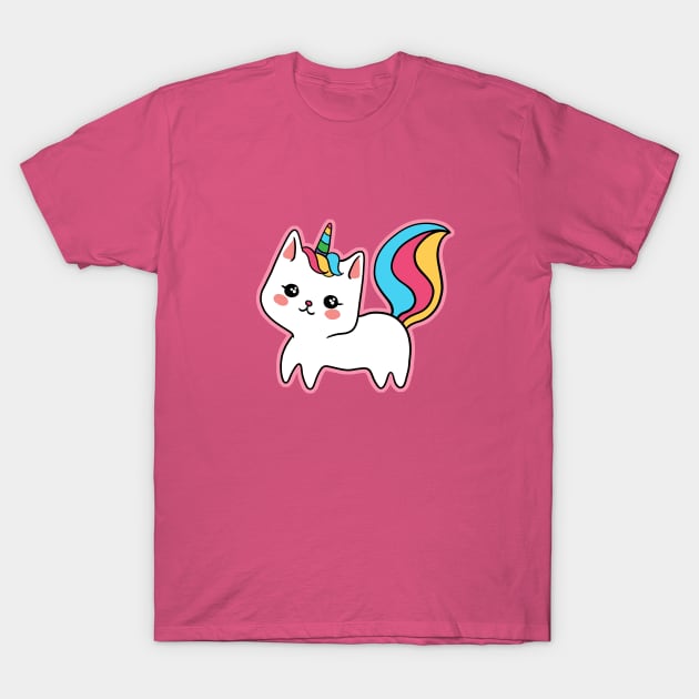 Cutie-corn Cat T-Shirt by by_Akku